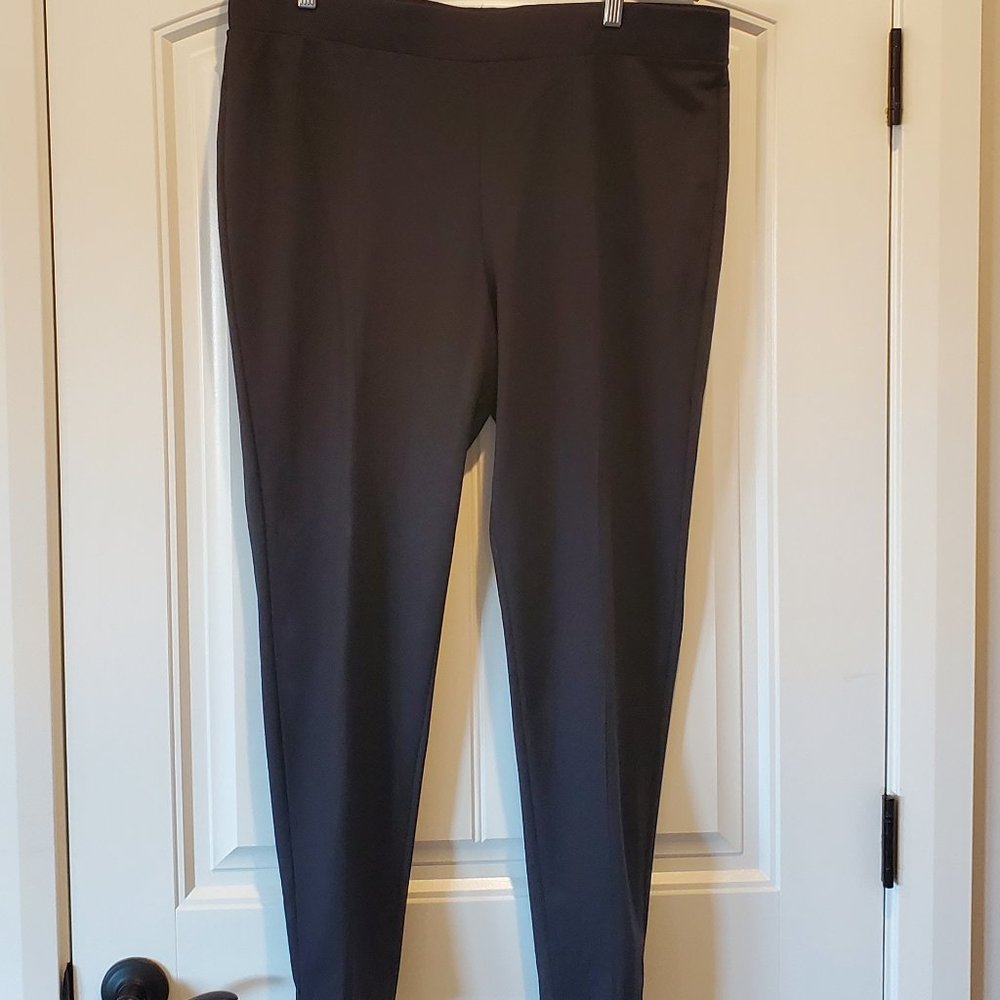 Basic Editions Black Pants XL